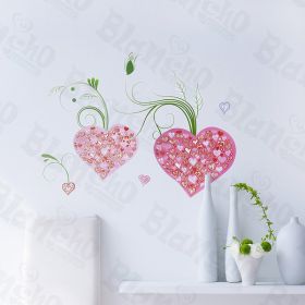 Cheerful Heart - Wall Decals Stickers Appliques Home Decor