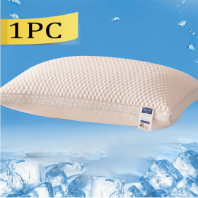 Cooling Breathable Tofu Pillows (Color: Pink)