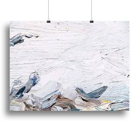Painted canvas texture Canvas Print or Poster (Type: Poster Print, size: 28" x 20" / 70cm x 50cm (approx))